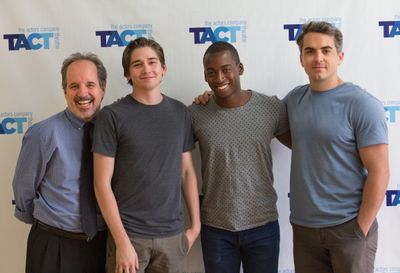 John Pankow, Chris Bert, Tobi Aremu and Alec Beard Photo