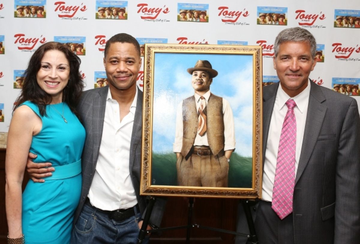 Valerie Smaldone, Cuba Gooding Jr. and Bruce Dimpflmaier  at 