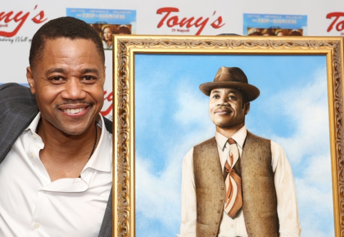 Photo Coverage: Cuba Gooding Jr. Unveils Portrait at Tony Di Napoli's  Image