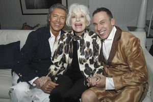 Tommy Tune, Carol Channing and Daniel Nardicio Photo