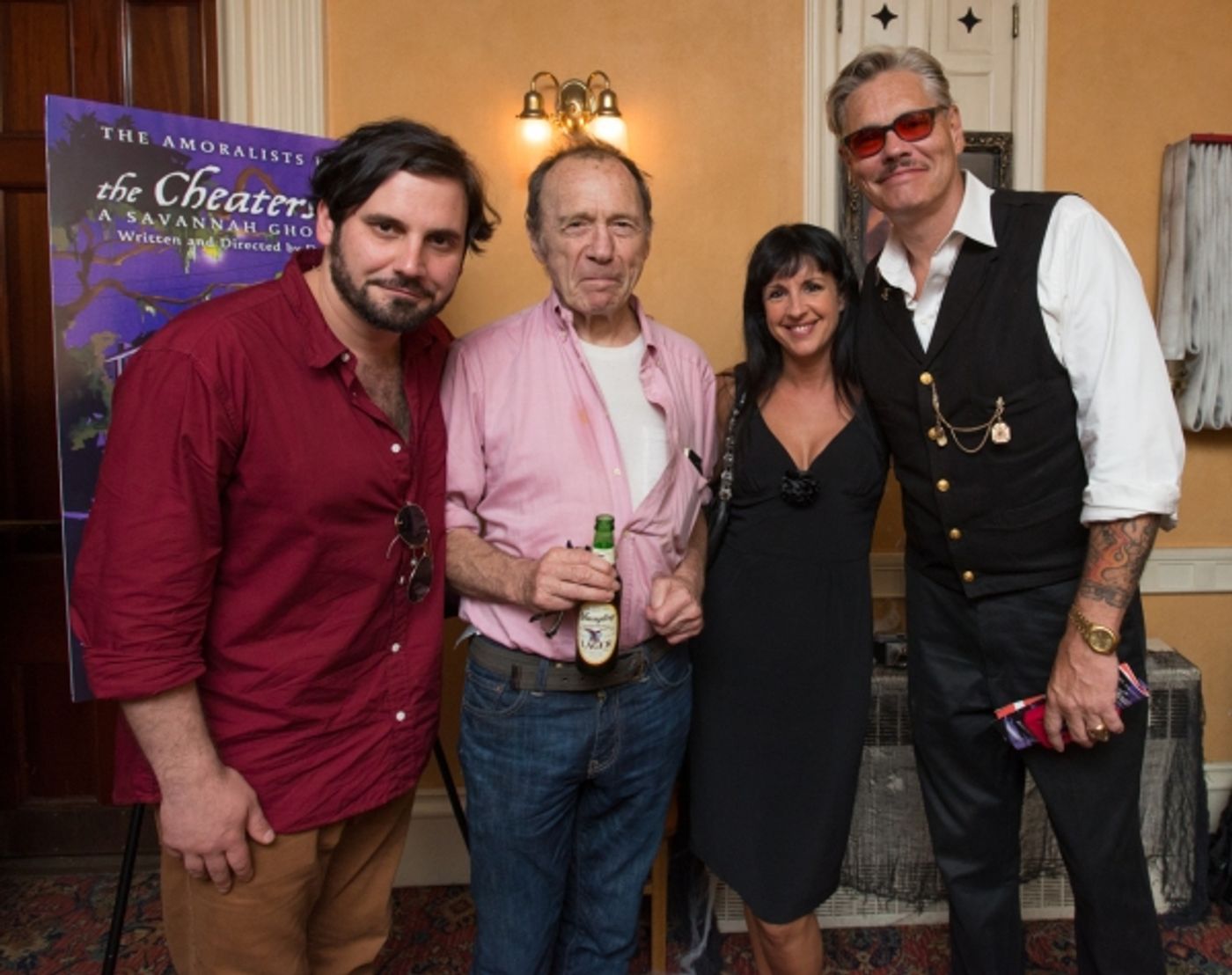 Photo Flash: The Amoralists Celebrate THE CHEATERS CLUB Opening Night  Image