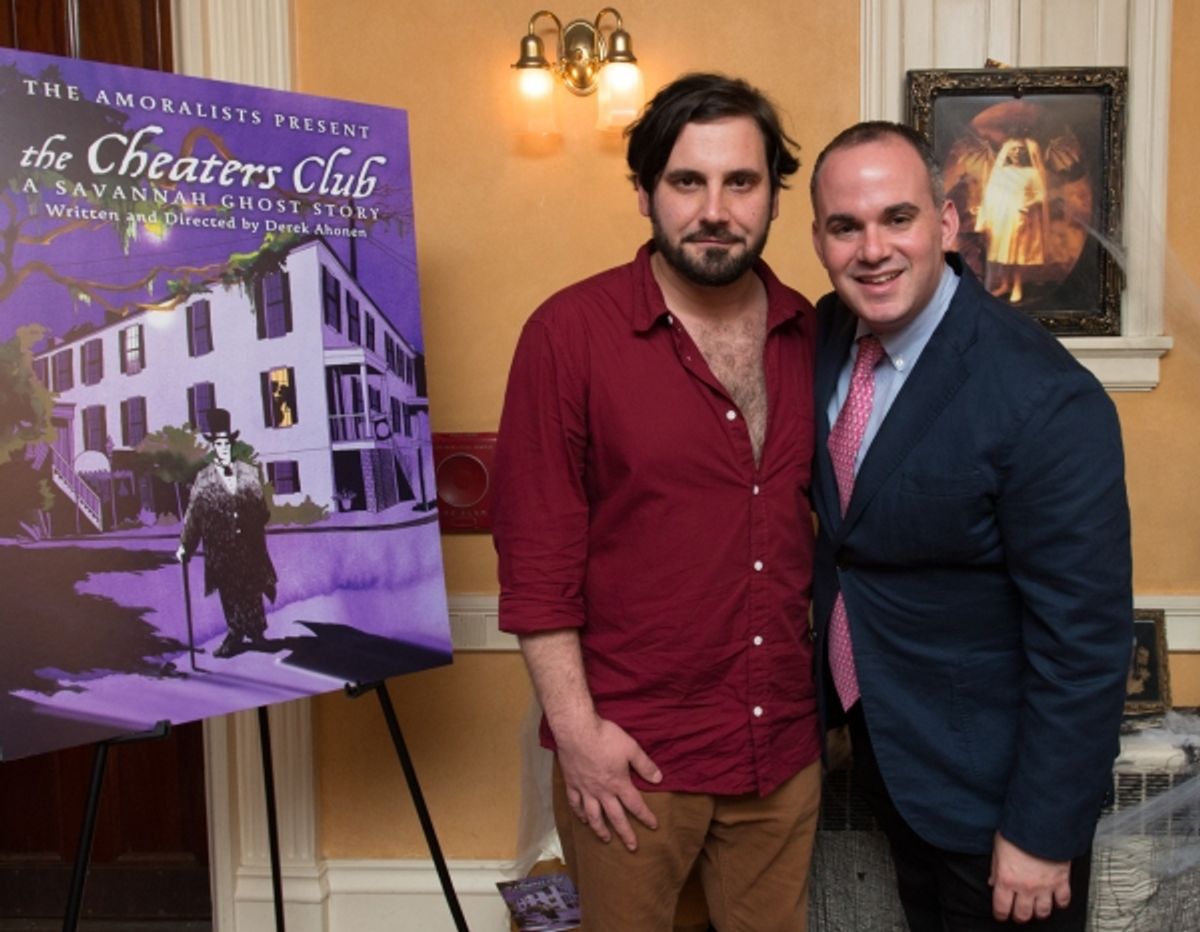 Derek Ahonen and Zachary Laks at 