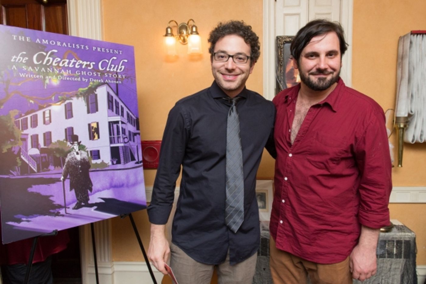 Photo Flash: The Amoralists Celebrate THE CHEATERS CLUB Opening Night  Image