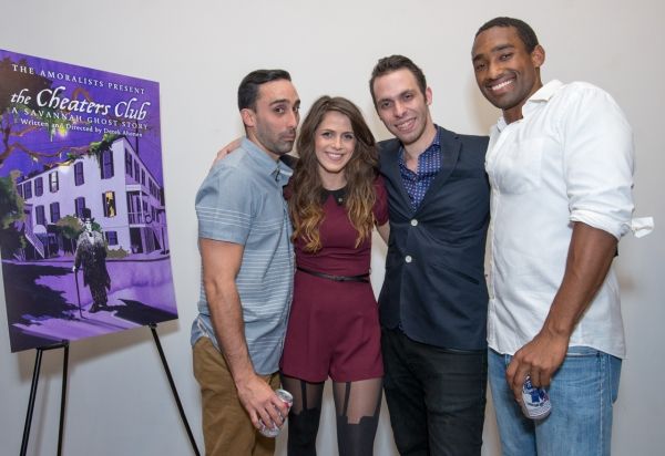 Photos: The Amoralists Celebrate THE CHEATERS CLUB Opening Night — photo 11 of 14