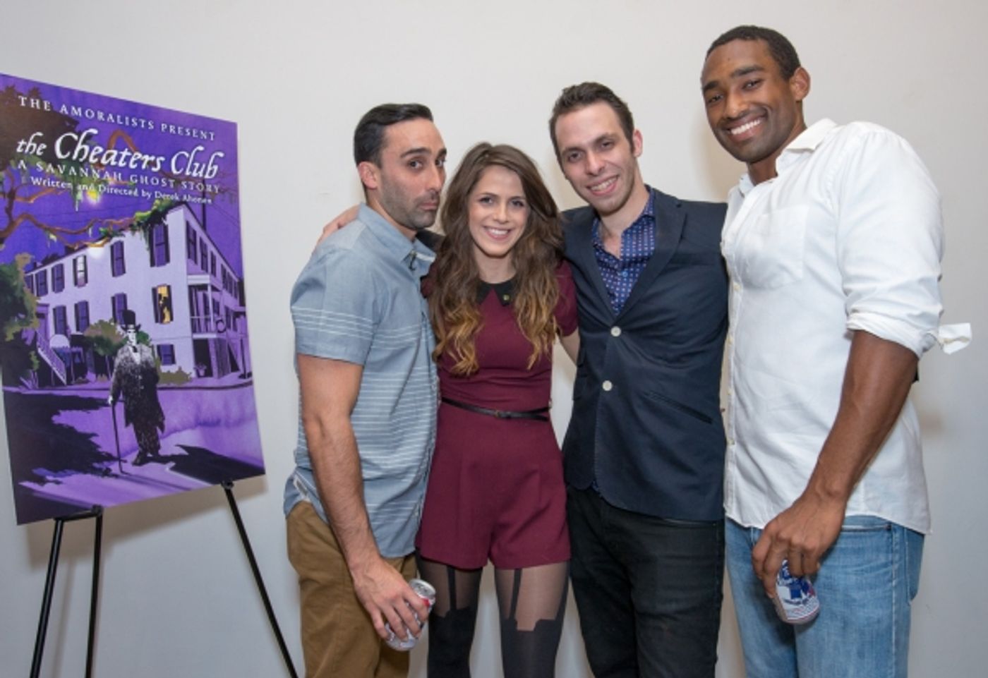 Photo Flash: The Amoralists Celebrate THE CHEATERS CLUB Opening Night  Image