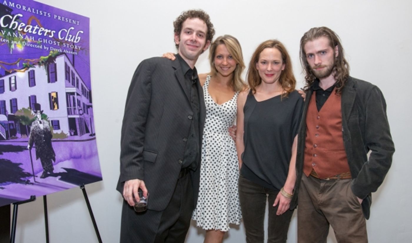 Photo Flash: The Amoralists Celebrate THE CHEATERS CLUB Opening Night  Image