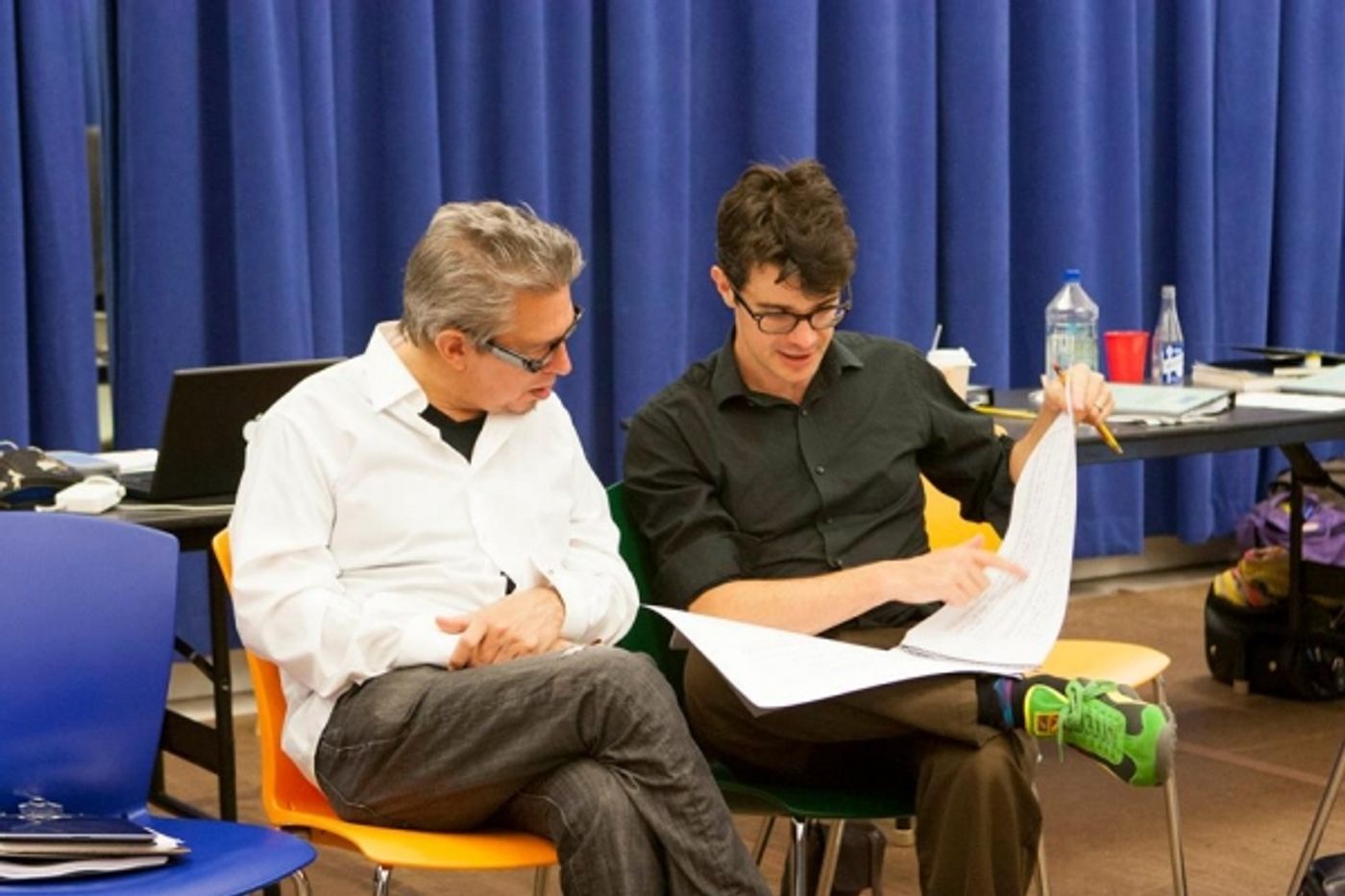 Photo Flash: In Rehearsal with TFANA's A MIDSUMMER NIGHT'S DREAM, Directed by Julie Taymor  Image