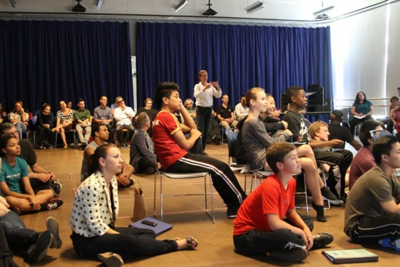 Photo Flash: In Rehearsal with TFANA's A MIDSUMMER NIGHT'S DREAM, Directed by Julie Taymor  Image
