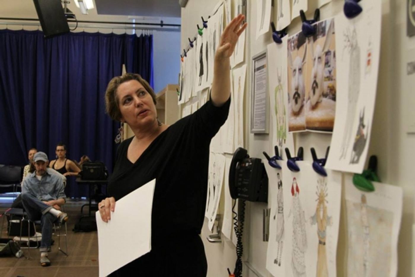 Photo Flash: In Rehearsal with TFANA's A MIDSUMMER NIGHT'S DREAM, Directed by Julie Taymor  Image