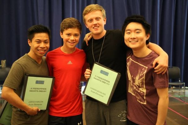 Jaryd Farcon, Cassidy vanVonno, Ciaran Bowling, Alex Shimizu Photo