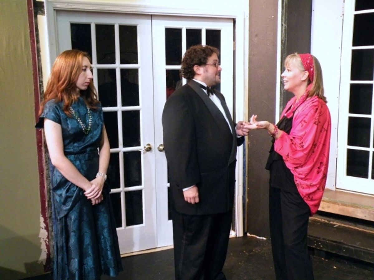 Annie Sorge, Samuel Eisenhuth and Lisa Gildea at 