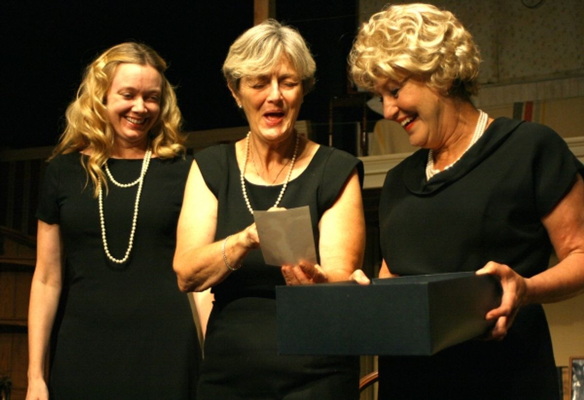 Maria deVries, Flori Doyle and Laurel Lettieri at 