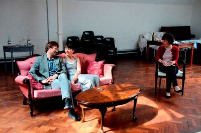 Mark Bazeley (Johan), Olivia Williams (Marianne) and Melanie Jessops (Mrs Palm) Photo