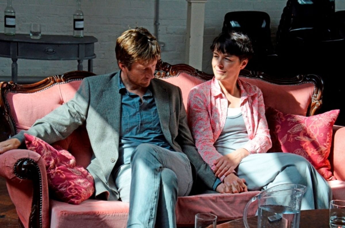 Mark Bazeley (Johan) and Olivia Williams (Marianne) at 