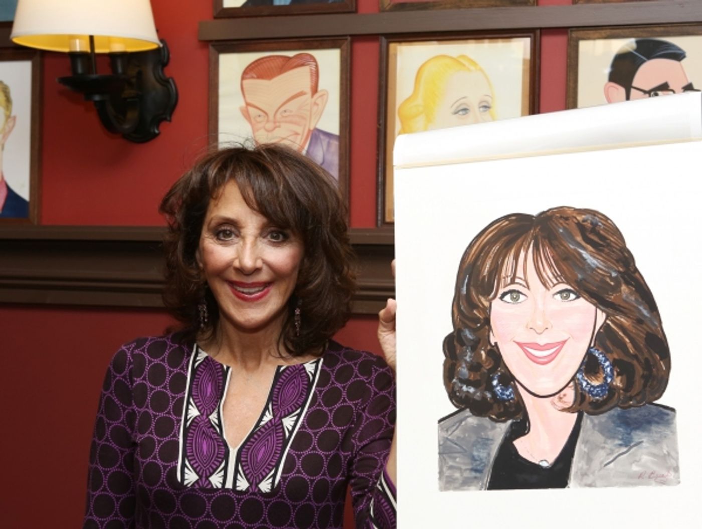 Photo Coverage: PIPPIN's Andrea Martin Unveils Caricature at Sardi's! Image