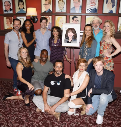 Andrea Martin with The cast of 'Pippin' Photo