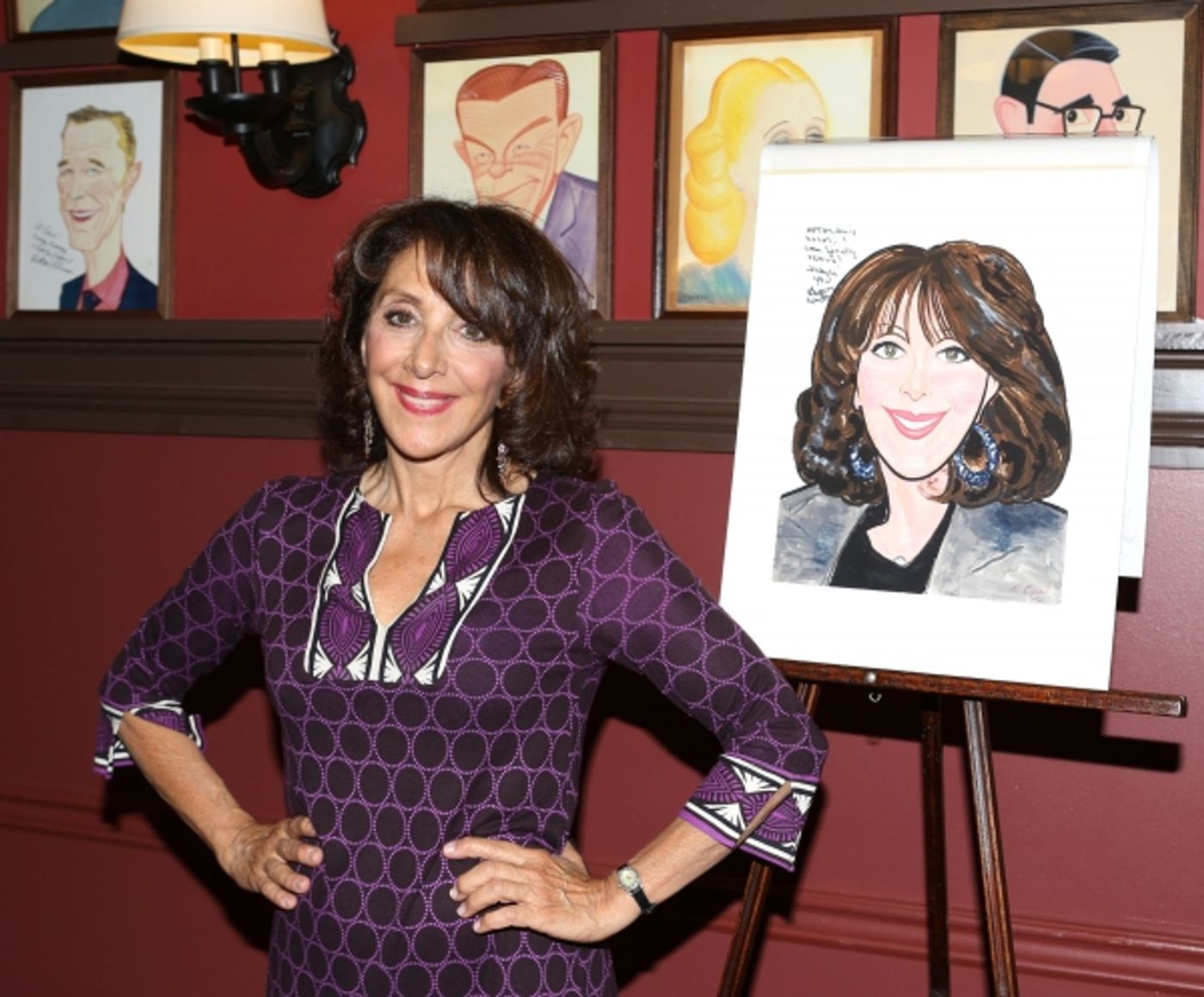 Photo Coverage: PIPPIN's Andrea Martin Unveils Caricature at Sardi's! Image
