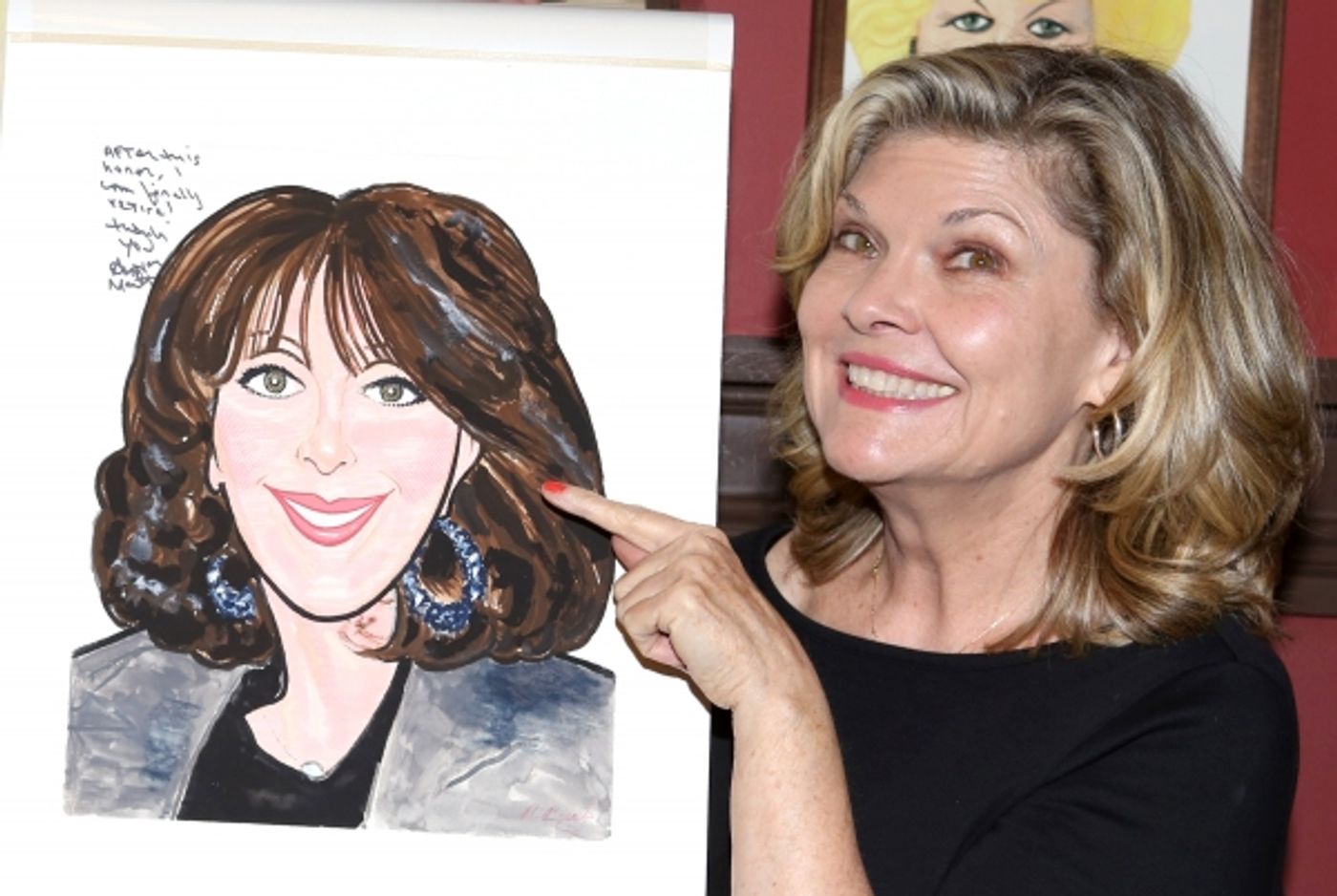 Photo Coverage: PIPPIN's Andrea Martin Unveils Caricature at Sardi's! Image