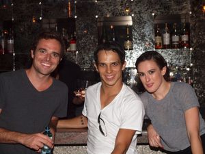 Patrick Mulvey, Derek Ferguson, and Rumer Willis @ BroadwayWorld Patrick Mulvey, Derek Ferguson, and Rumer Willis Photo