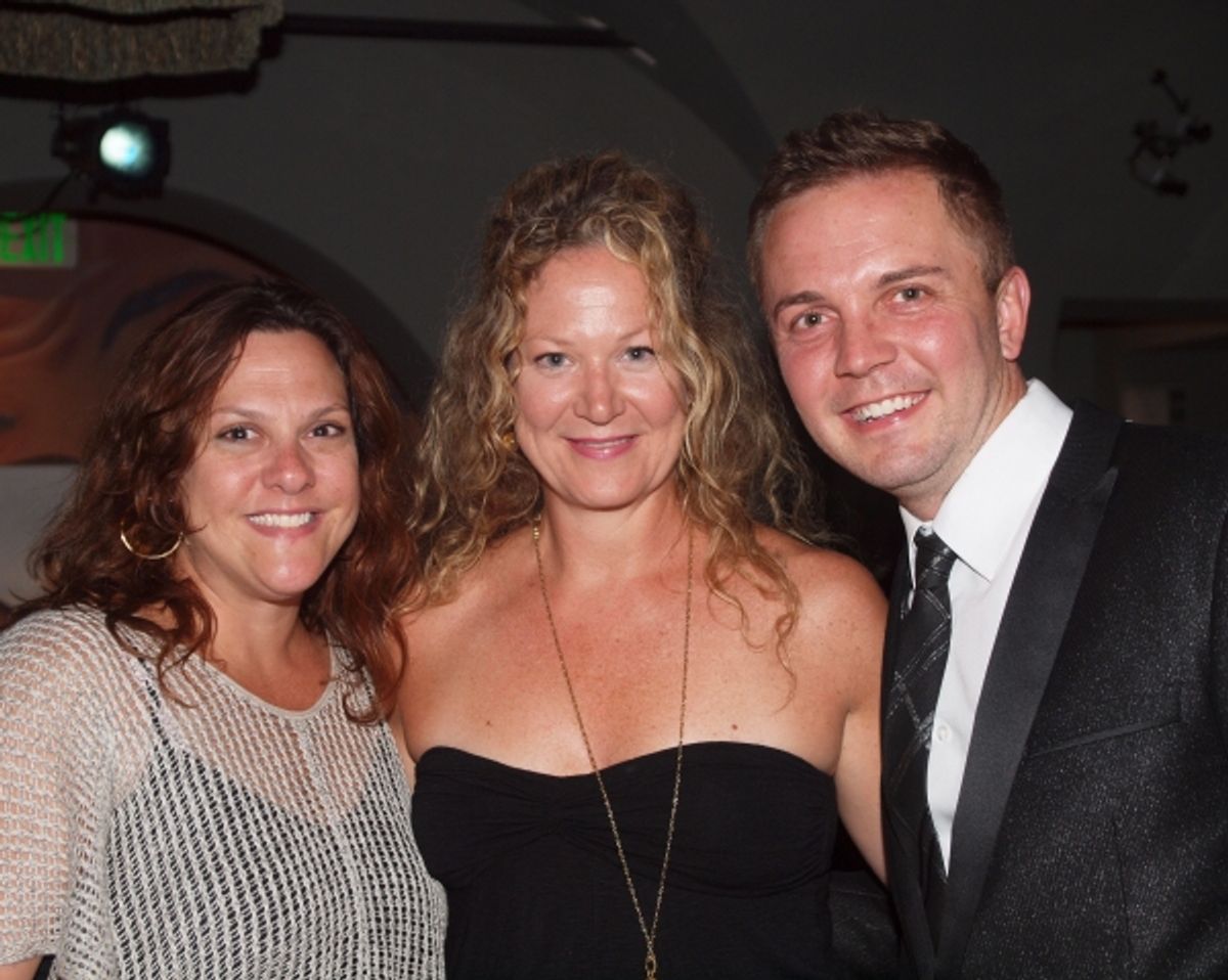 Producers Siobhan O''Neill and Shane Scheel with Alison Spiriti  at 