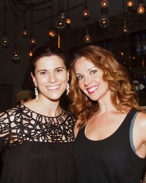 Milena Govich and GInifer King @ BroadwayWorld Milena Govich and GInifer King Photo