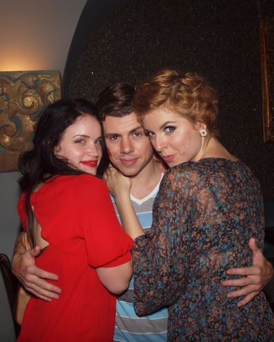 Lindsay Pearce, Ciaran McCarthy, and Charissa Hogeland  Photo