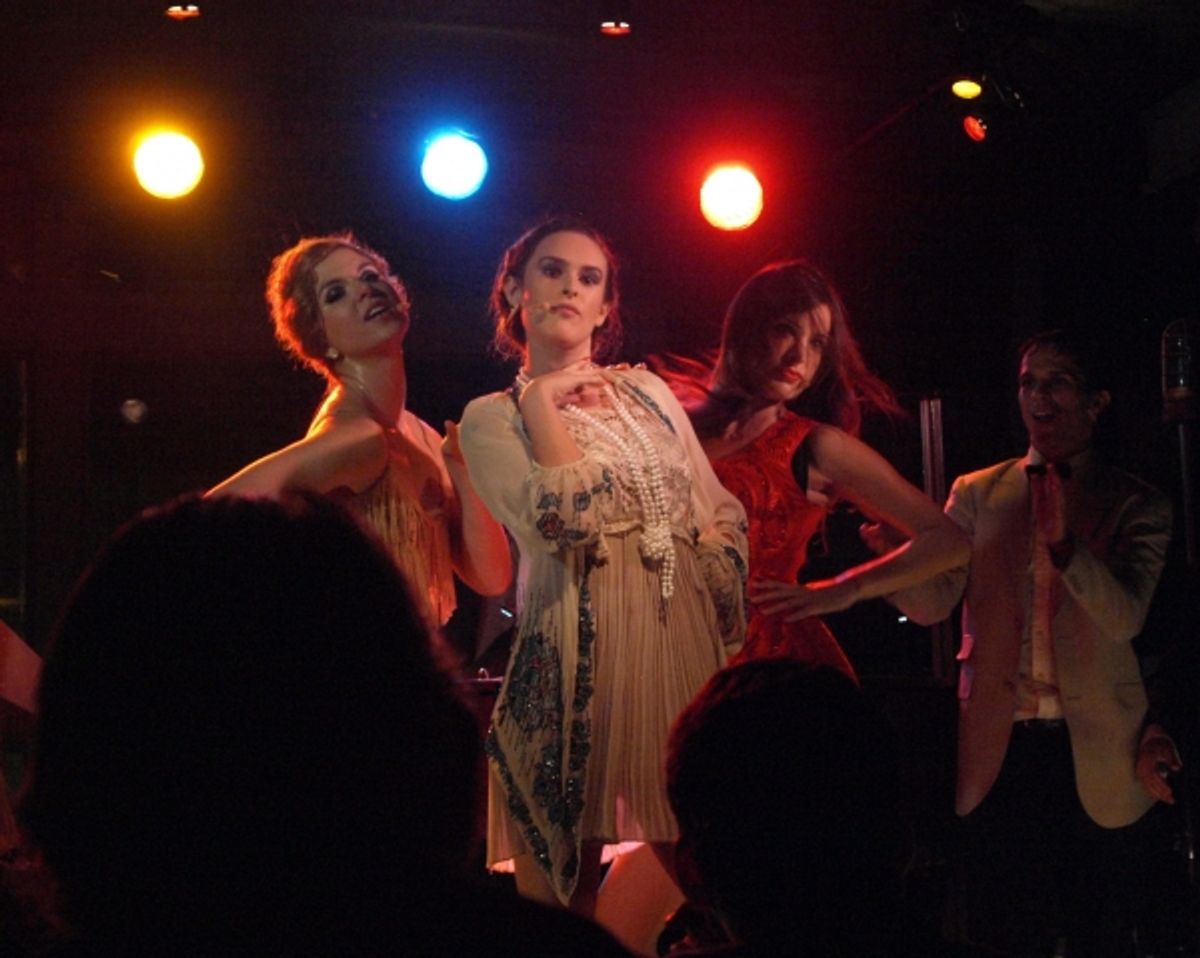 Charissa Hogeland, Rumer Willis, Jackie Seiden, and Derek Ferguson at 