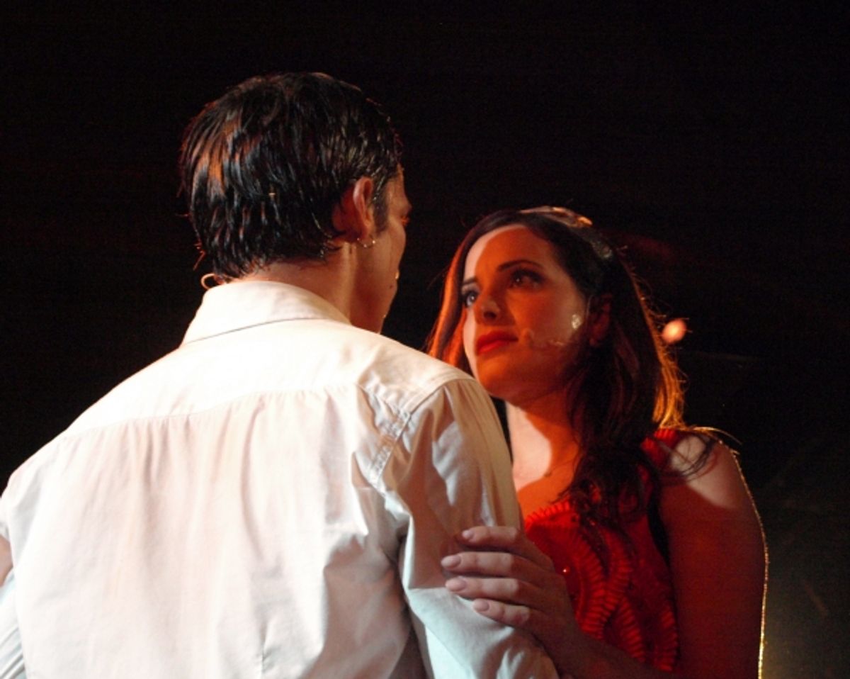 Derek Ferguson and Jackie Seiden at 