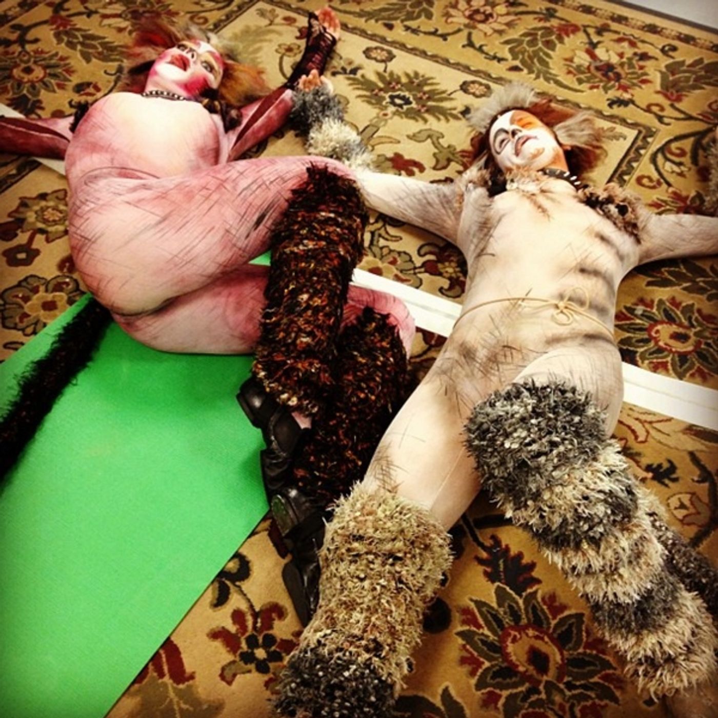 Photo Flash: Saturday Intermissions Pics, August 31 - Part 2 - Cast of Broadway's MATILDA Begs Lauren Ward to Stay, Jackie Hoffman in Bay Street's FORUM & More! Image