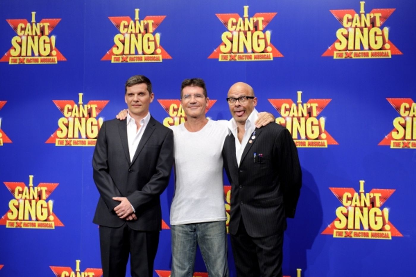 Photo Flash: Simon Cowell and X Factor Musical Leads Meet the Press!  Image