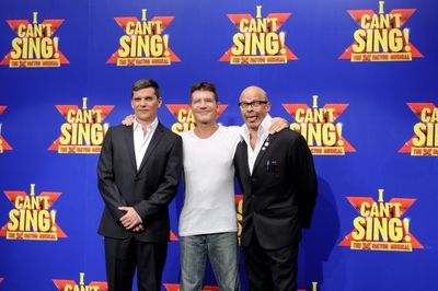 
Simon Cowell and Harry Hill
 Photo