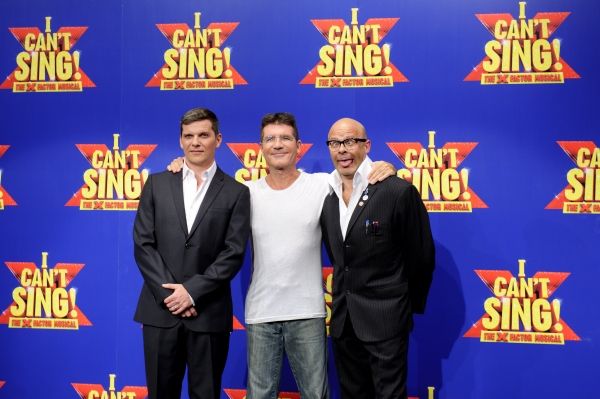 
Simon Cowell and Harry Hill
 Photo