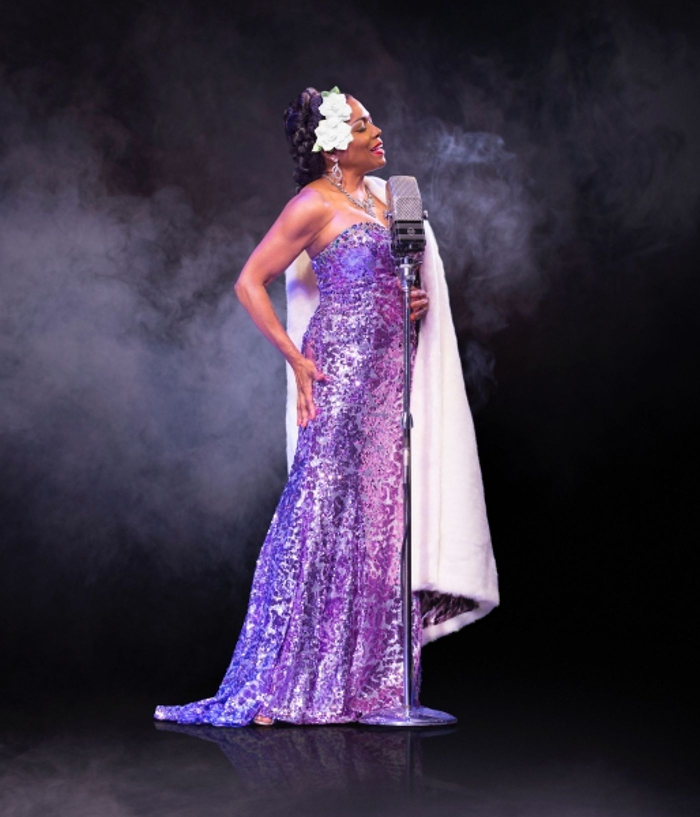 Photo Flash: Dee Dee Bridgewater Channels Billie Holiday in LADY DAY; Performances Begin. 9/19 at Little Shubert Theatre  Image