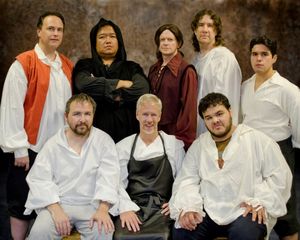 (seated l-r) Robert G. Ouellette, Jim Kelly and Andrew Gutierrez, (standing l-r) Jim Espaillat, John Michael Villa, Dan Giordano, Charles Gerard Timm and Christian Spinella @ BroadwayWorld (seated l-r) Robert G. Ouellette, Jim Kelly and Andrew Gutierrez, (standing l-r) Jim Photo