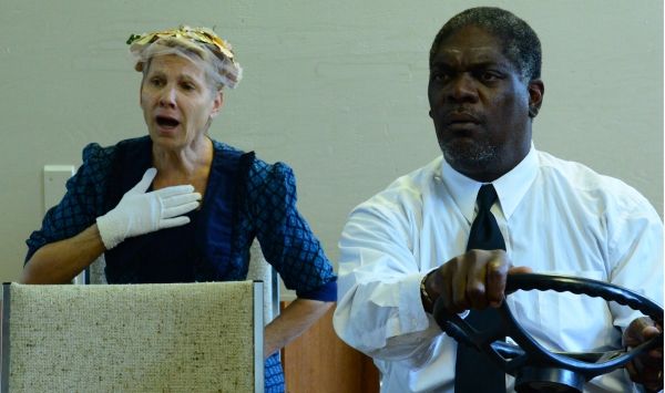 Lindsay Crouse as Daisy Werthan and Johhny Lee Davenport as Hoke Coleburn Photo