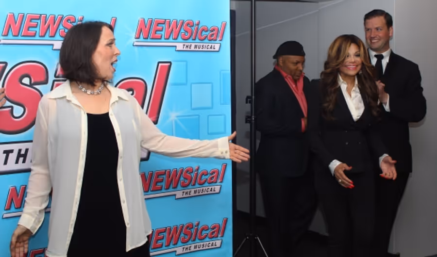 Photo Coverage: La Toya Jackson Joins Cast of NEWSICAL! Image