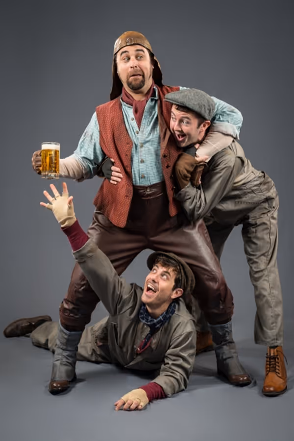 Edward Juvier, Sean Quinn, and Patch David Photo