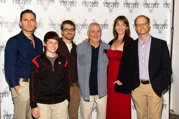Paul Anthony Stewart, Frankie Seratch, Greg Pierce, John Kander, Julia Murney, David  Photo