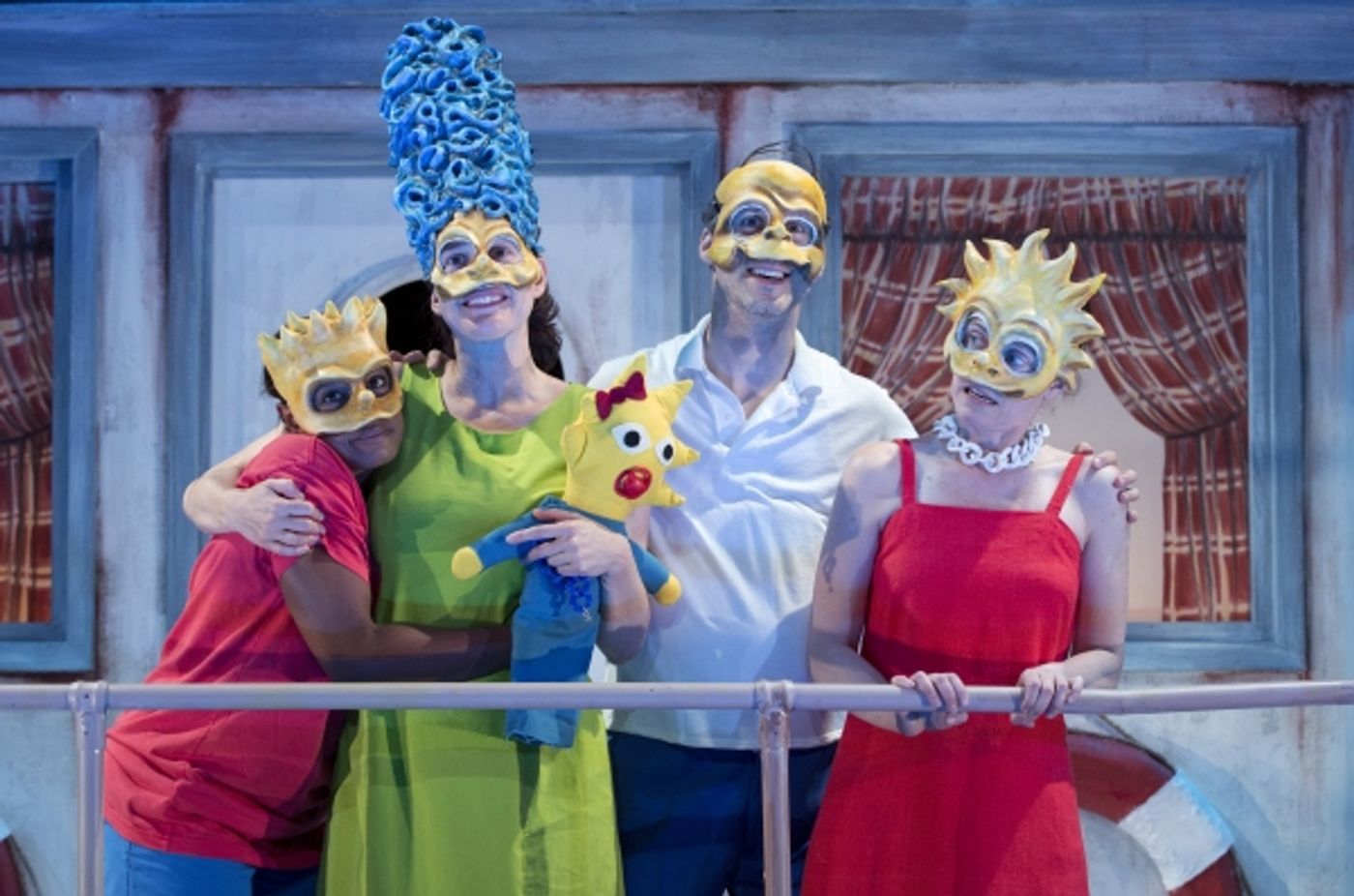 Photo Flash: First Look at MR. BURNS at Playwrights Horizons  Image