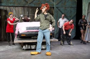 Susannah Flood, Gibson Frazier, Matthew Maher, Sam Breslin Wright & Quincy Tyler Bernstine @ BroadwayWorld Susannah Flood, Gibson Frazier, Matthew Maher, Sam Breslin Wright & Quincy Tyler Bern Photo