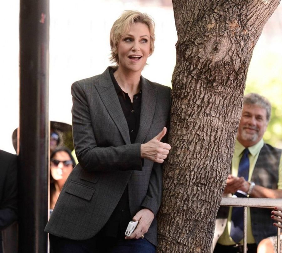 Photo Flash: GLEE's Jane Lynch Receives Star on Hollywood Walk of Fame  Image