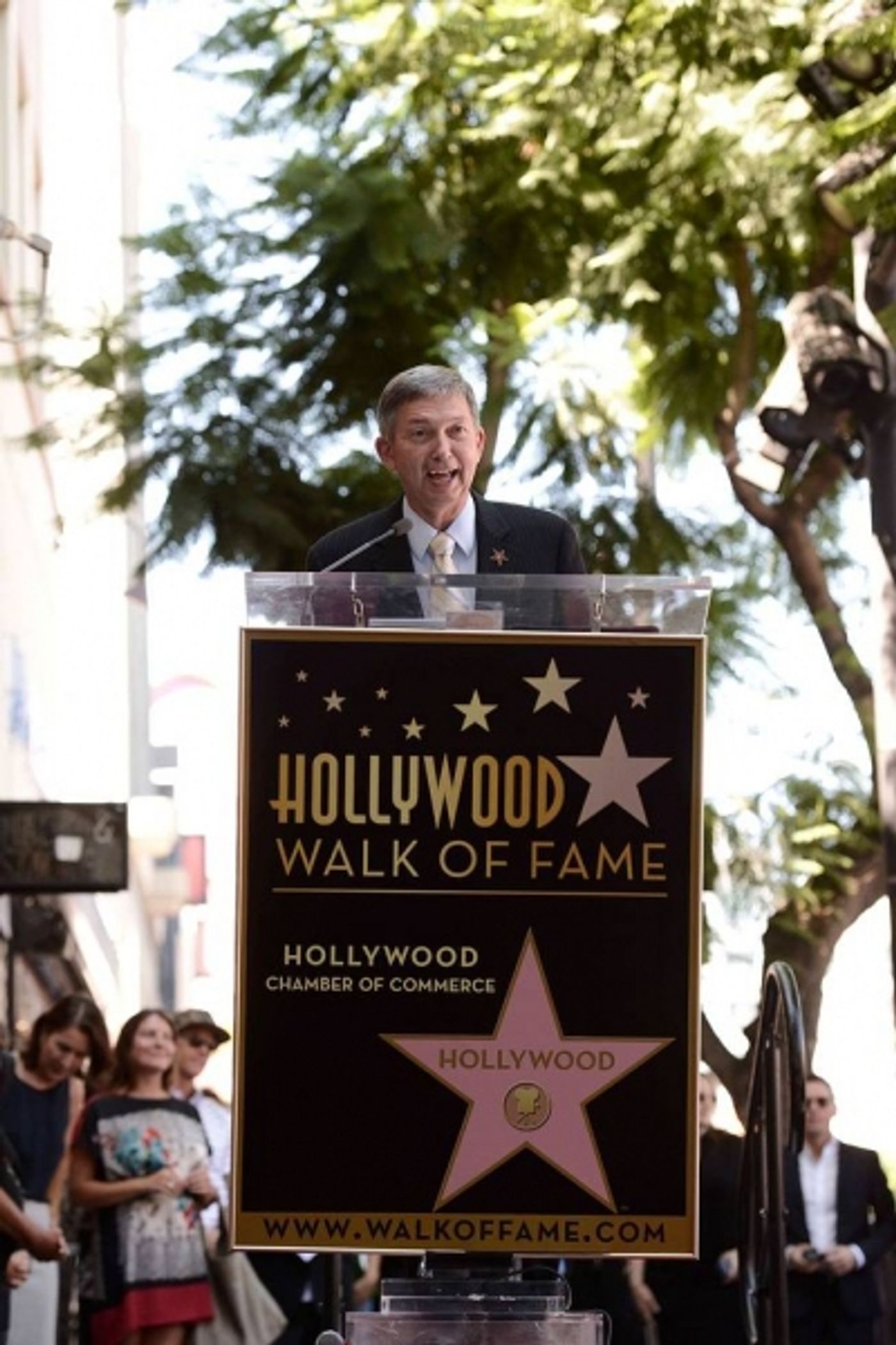 Photo Flash: GLEE's Jane Lynch Receives Star on Hollywood Walk of Fame  Image
