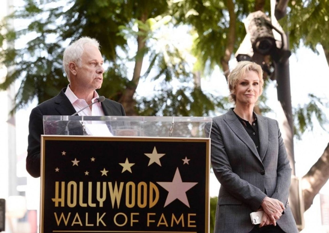 Photo Flash: GLEE's Jane Lynch Receives Star on Hollywood Walk of Fame  Image