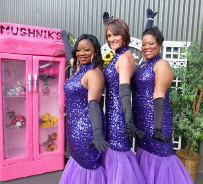 Elizabeth Adabale, Amanda Majkrzak and Brittney S Wheeler. Photo