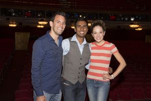 Jason Aronne, Kunal Ghose and Laura Osnes @ BroadwayWorld Jason Aronne, Kunal Ghose and Laura Osnes Photo