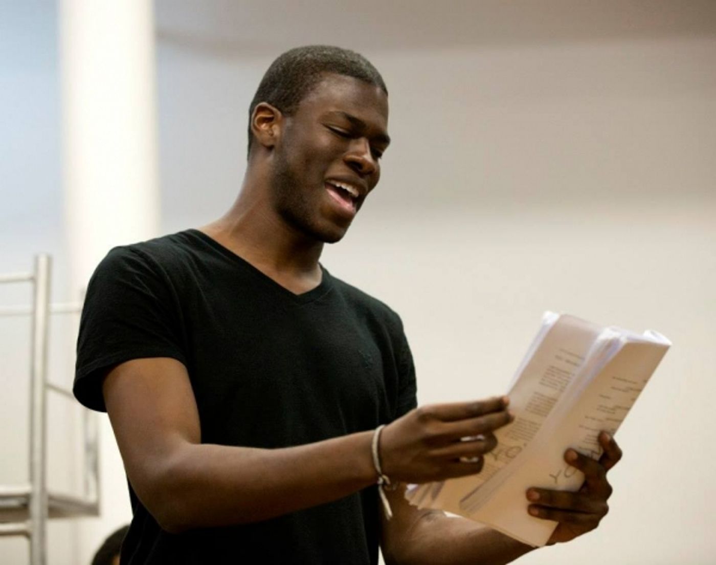 Photo Flash: In Rehearsal for Young Vic's THE SCOTTSBORO BOYS with Colman Domingo, Forrest McClendon & More  Image