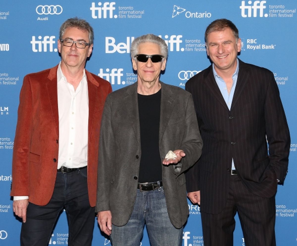 Piers Handling, David Cronenberg and Noah Cowan at 