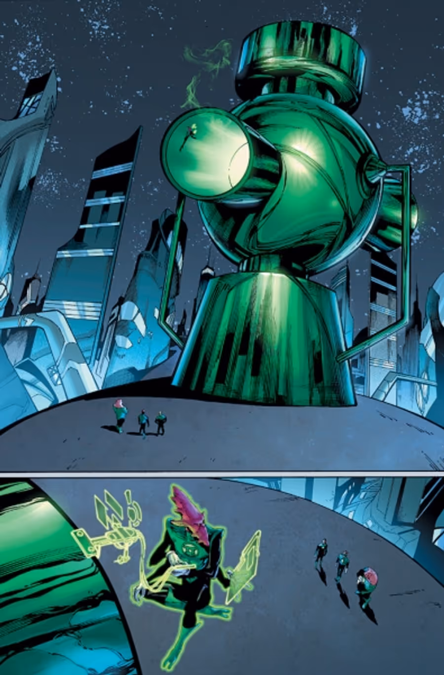 Photo Flash: Sneak Peek at Billy Tan's Interior Art for GREEN LANTERN #24 Image