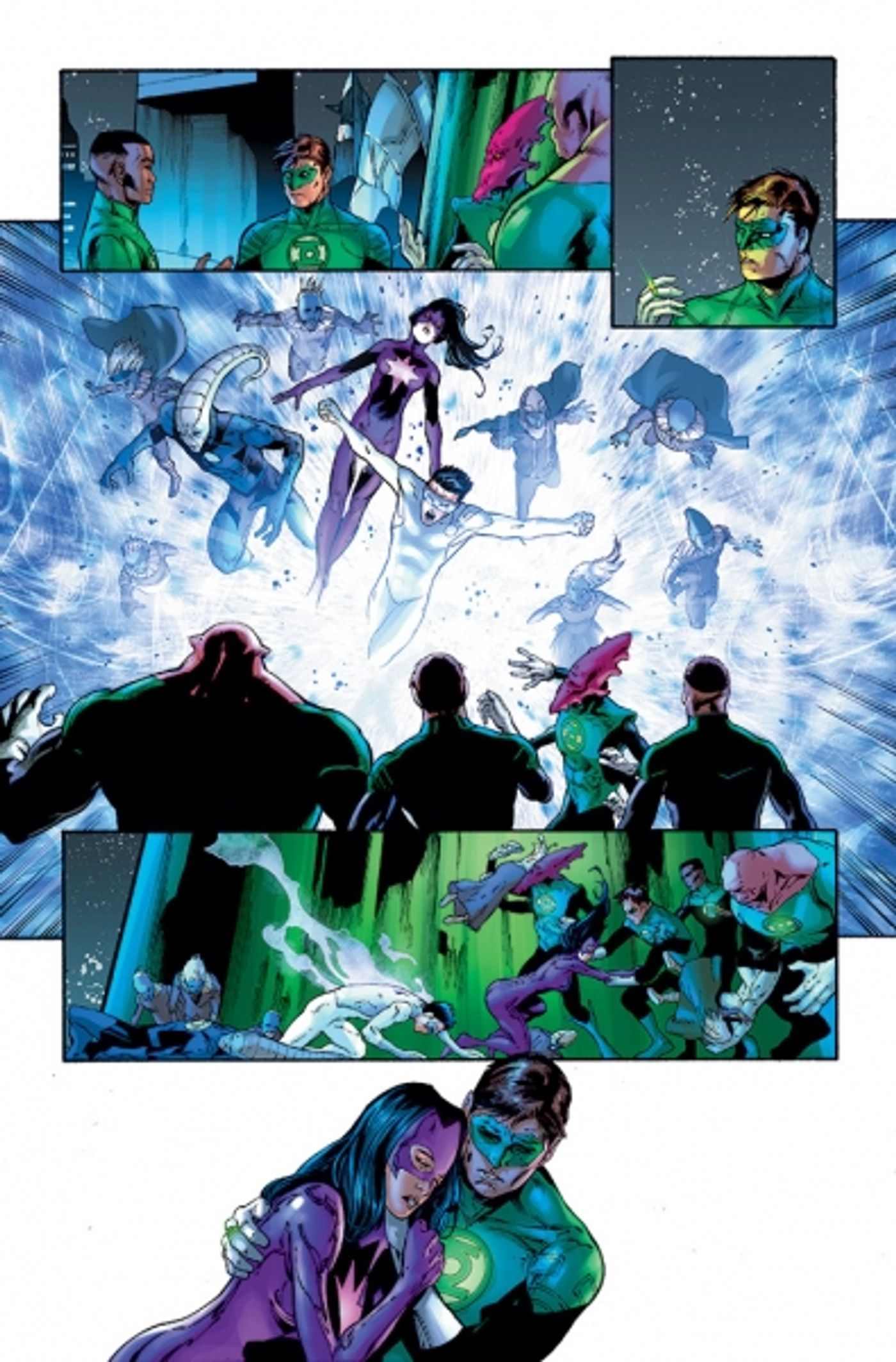 Photo Flash: Sneak Peek at Billy Tan's Interior Art for GREEN LANTERN #24 Image