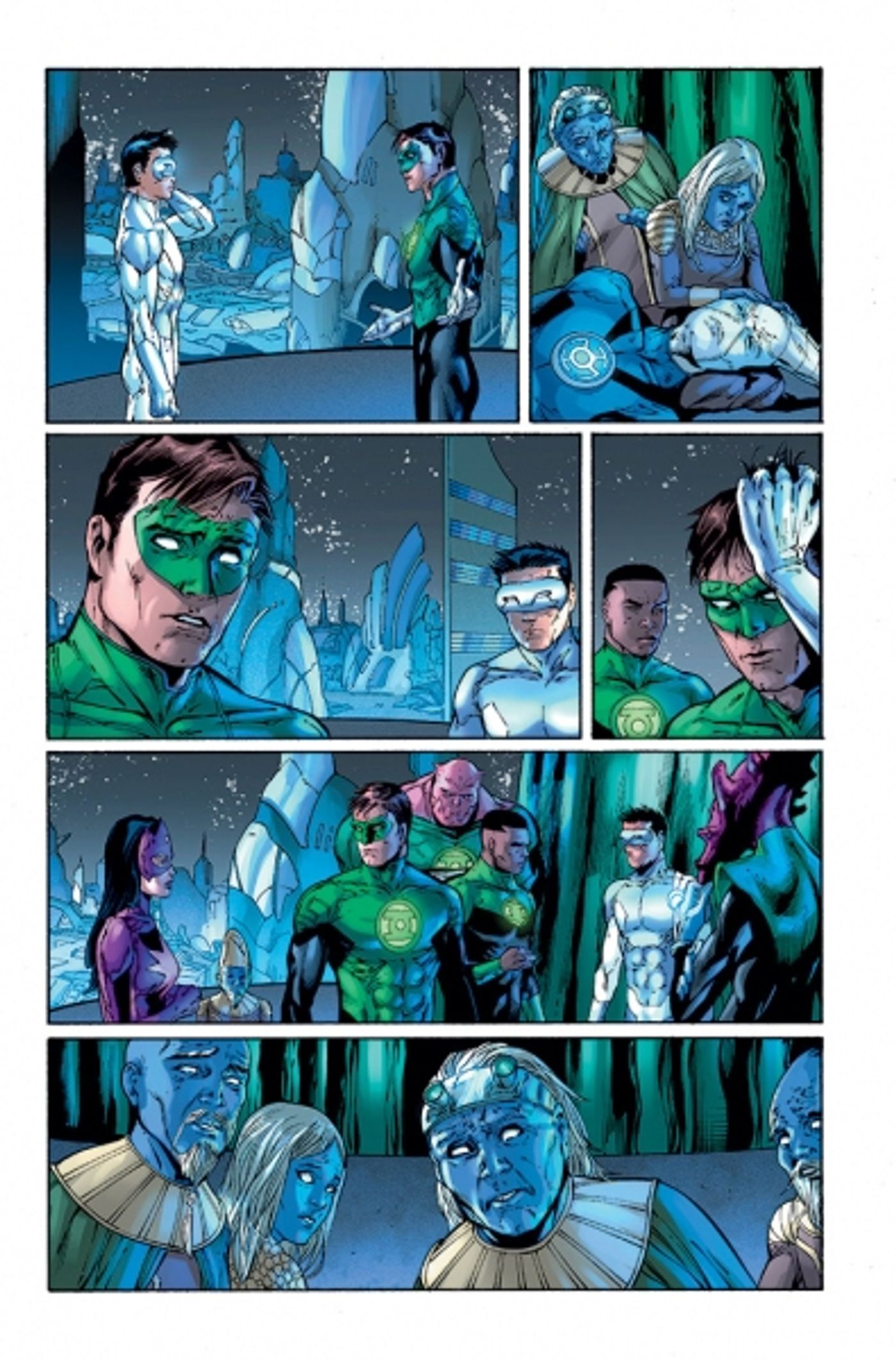 Photo Flash: Sneak Peek at Billy Tan's Interior Art for GREEN LANTERN #24 Image